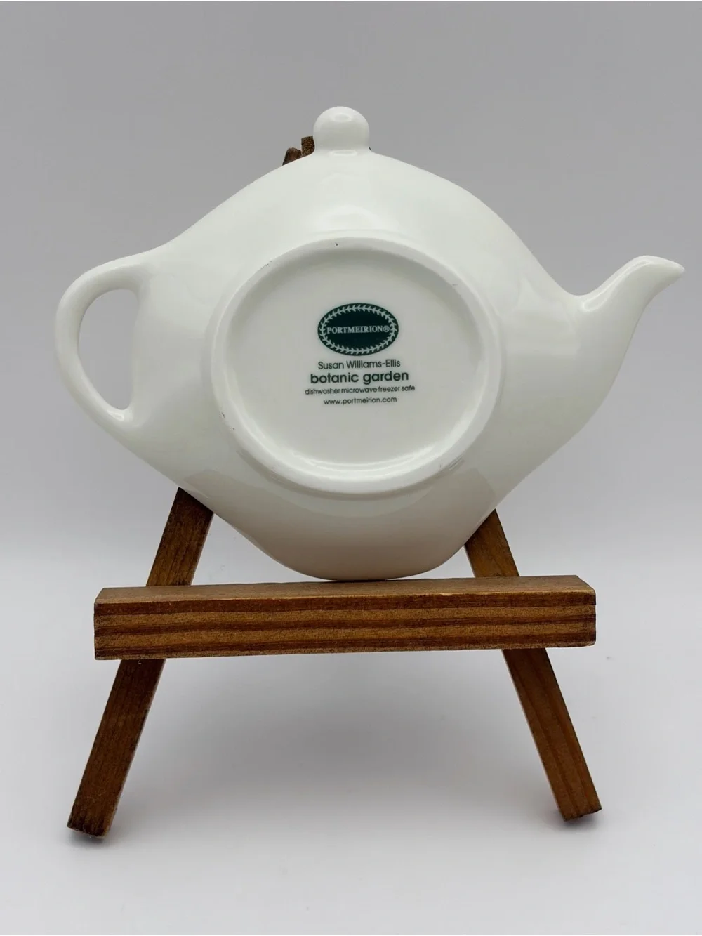 Portmeirion Botanic Garden Cyclamen Tea Bag Caddy/Holder or Spoon Rest
